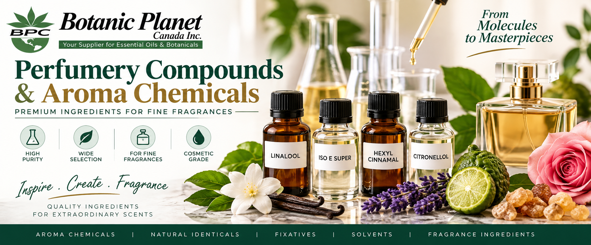 Perfumery Compounds & Aroma Chemicals